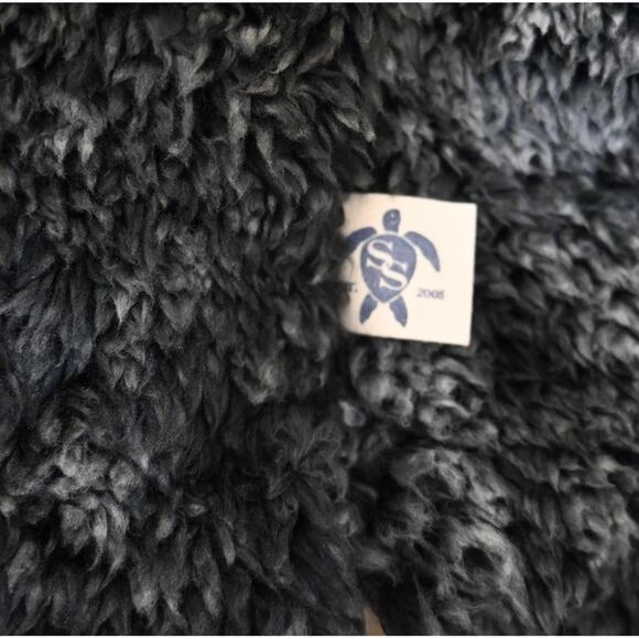 Simply Southern Womens S Faux Fur Sherpa Sleeveless Vest - Picture 8 of 10